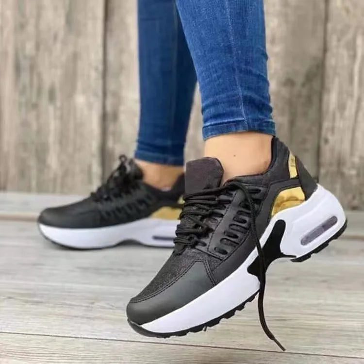 Breathable Chunky Platform Sneakers for Women