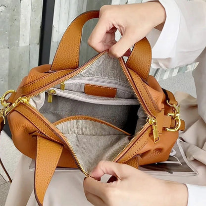 Genuine Leather Crossbody Handbags for Women 2024