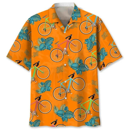 Colorful Tropical Hawaiian Shirt for Men