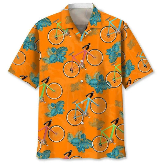 Colorful Tropical Hawaiian Shirt for Men