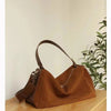 Elegant Suede One Shoulder Bag for Women