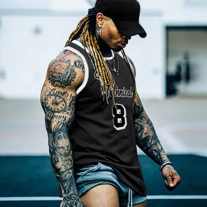 Men's Breathable Mesh Tank Top for Workouts