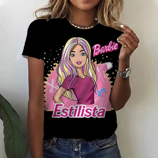 Cute Loose Short Sleeve T-Shirt for Women