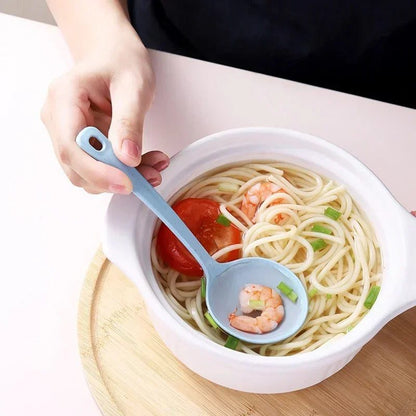 Elegant Large Wheat Stalk Soup Spoons Set