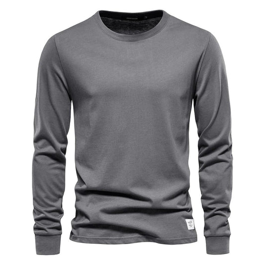 High-Quality Men's Casual Cotton T-Shirt