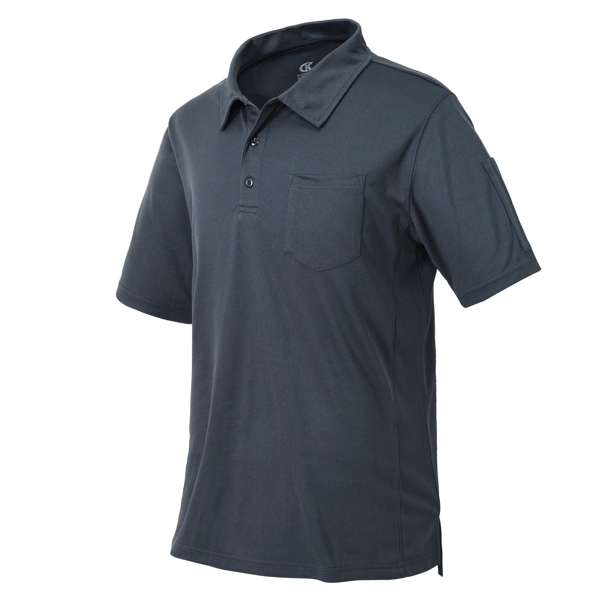 Men's Breathable Summer Polo Shirt with Pocket