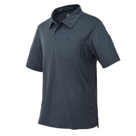 Men's Breathable Summer Polo Shirt with Pocket