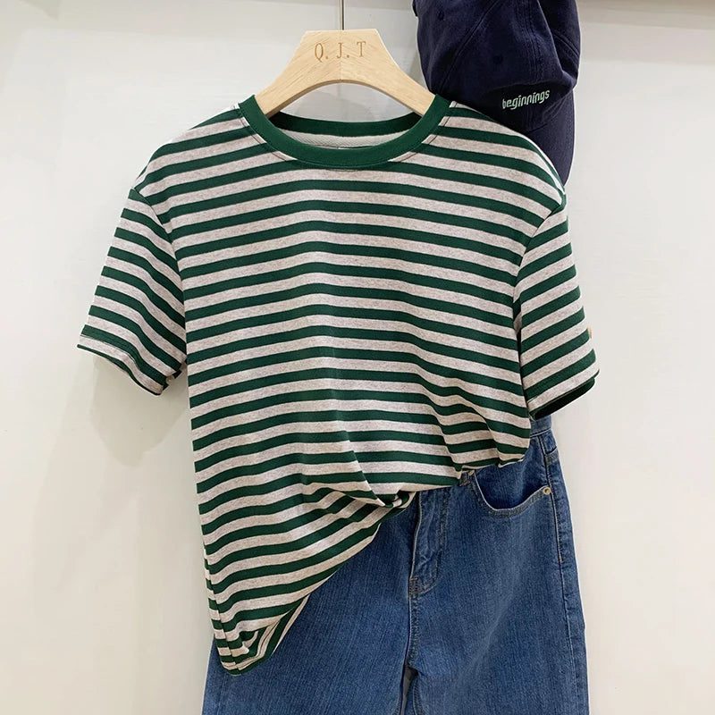 Versatile Striped T-Shirts for Women 2023