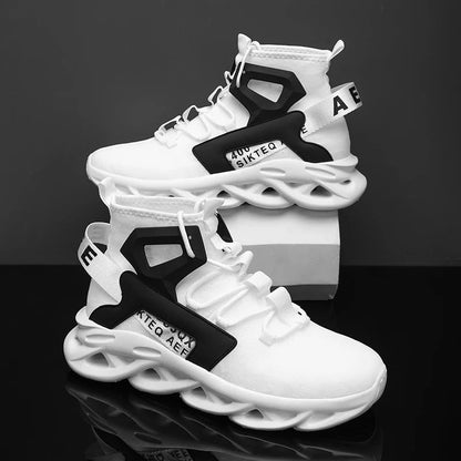 Men's Lightweight Breathable High Top Sports Shoes