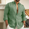 Men's Linen Casual Shirt for Summer