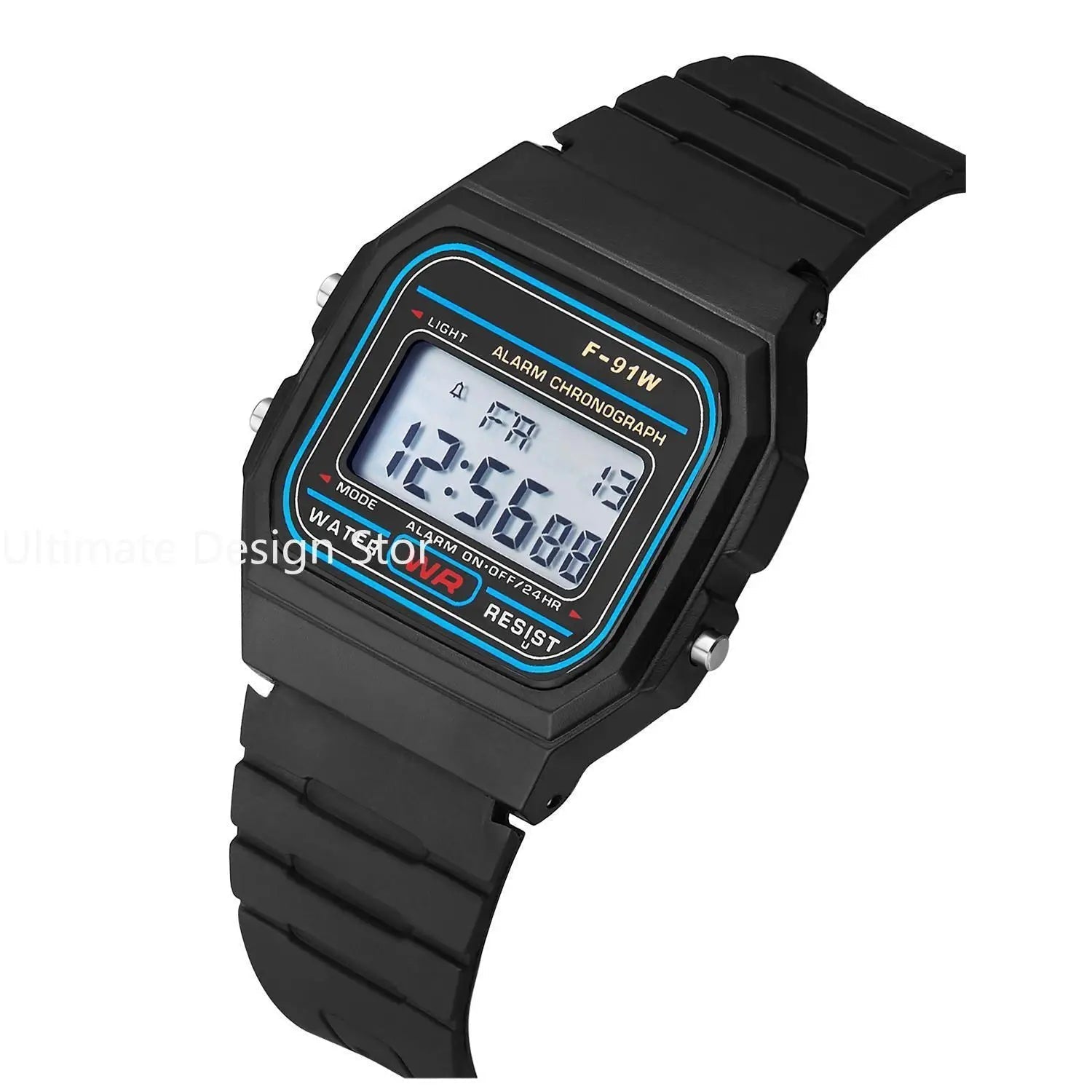Unisex Vintage LED Digital Sports Watch