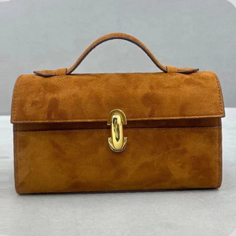 Luxury Suede Handbags for Women 2024