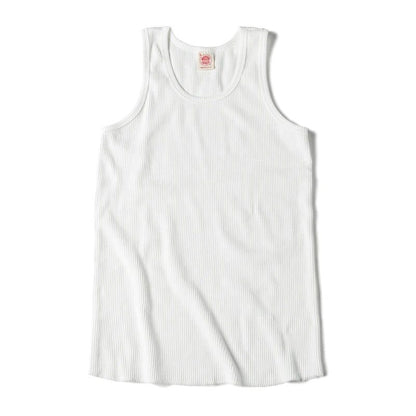 Men's Slim-Fit Ribbed Cotton Tank Top