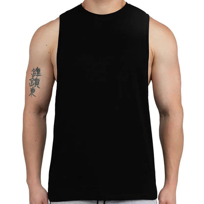 Men's Summer Cotton Sleeveless Workout Tank Top
