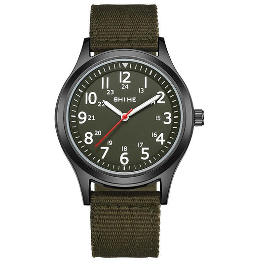 Unisex Luminous Dial Military Sports Quartz Watch