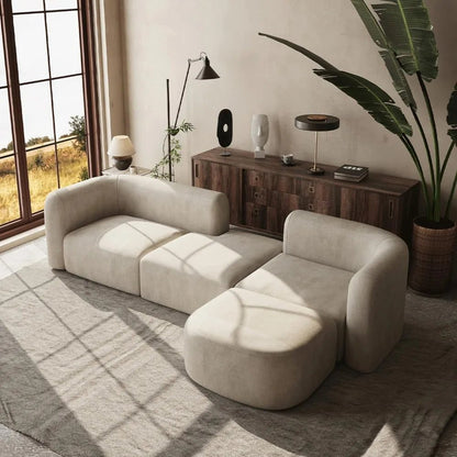Luxury Velvet Sofa for Modern Living Room