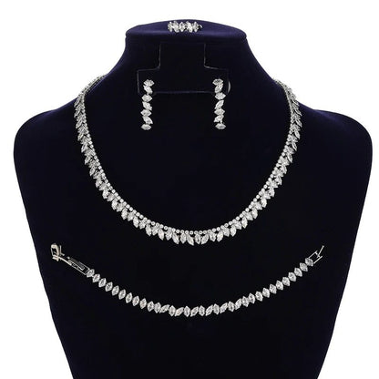 Unique Luxury Wedding Jewelry Set for Women