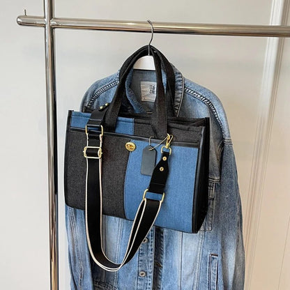 2024 Large Denim Handbag for Women