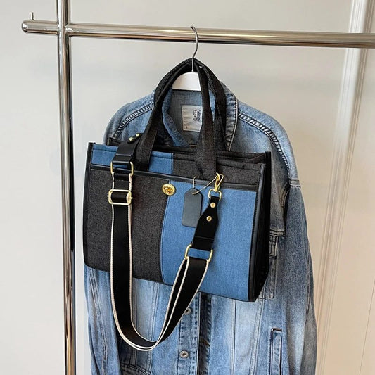 2024 Large Denim Handbag for Women