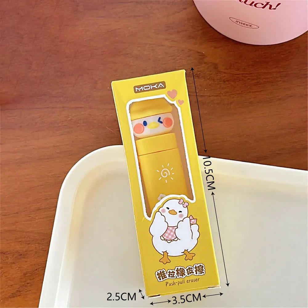 Adorable Cartoon Pet Eraser for Students