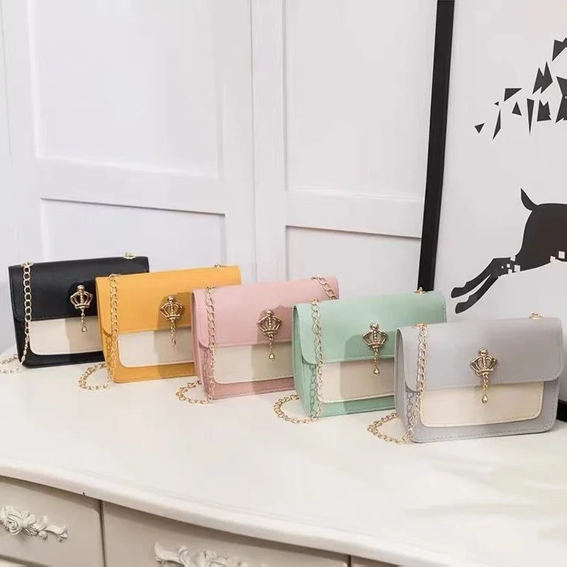 Stylish PU Leather Crossbody Bag for Women
