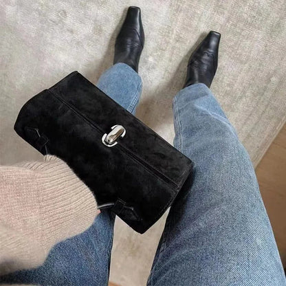 Luxury Suede Handbags for Women 2024