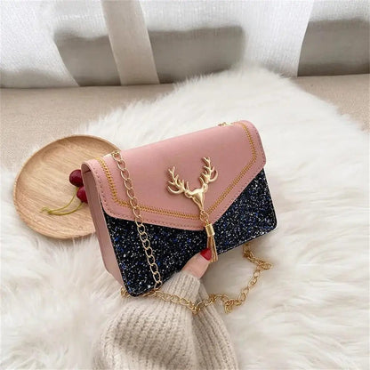 Chic PU Leather Crossbody Bag for Women