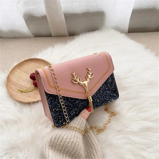 Chic PU Leather Crossbody Bag for Women