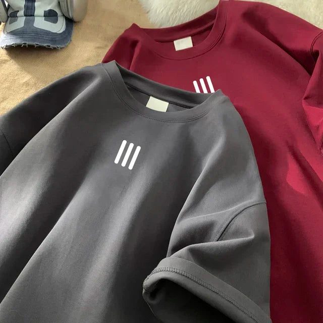 Men's Oversized Cotton T-Shirts for Summer