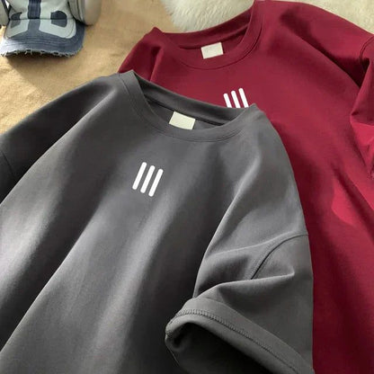 Men's Oversized Cotton T-Shirts for Summer