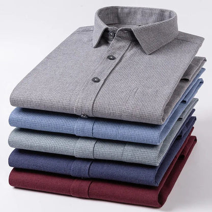 Men's Flannel Shirt: Soft Cotton Slim Fit