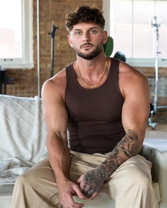 Men's Quick Dry Slim Fit Workout Tank