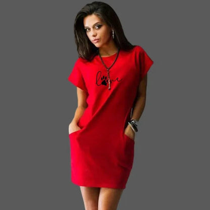 Trendy Casual T-Shirt Dresses for Women