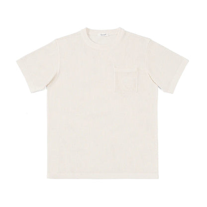 Breathable Plus Size Men's Knitted T-Shirts