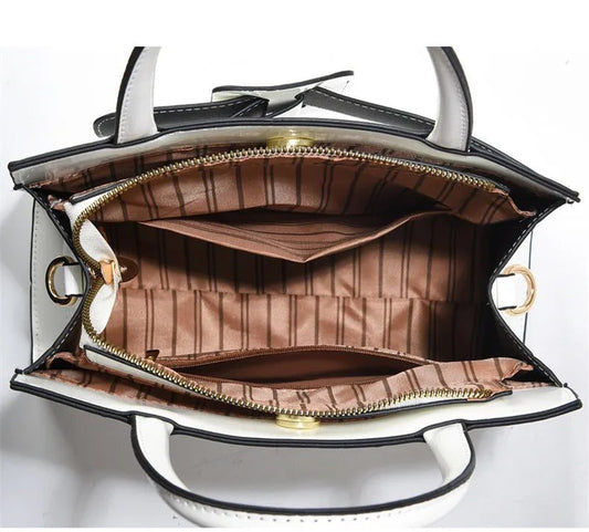 Luxury Crocodile Pattern Crossbody Handbag for Women