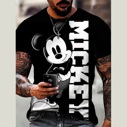 High-Quality Men's Disney Mickey Mouse T-Shirt