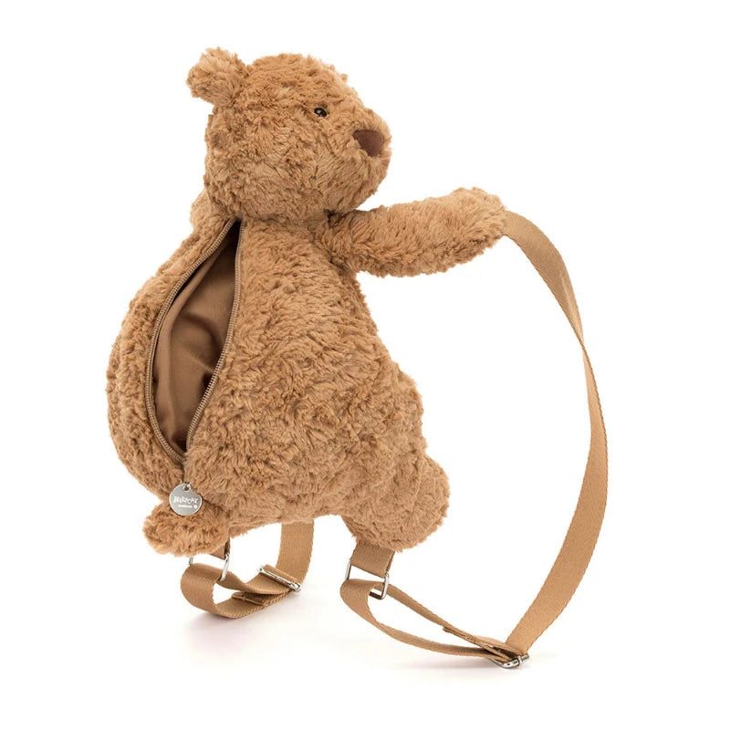 Luxury Plush Bear Crossbody Bag for Women