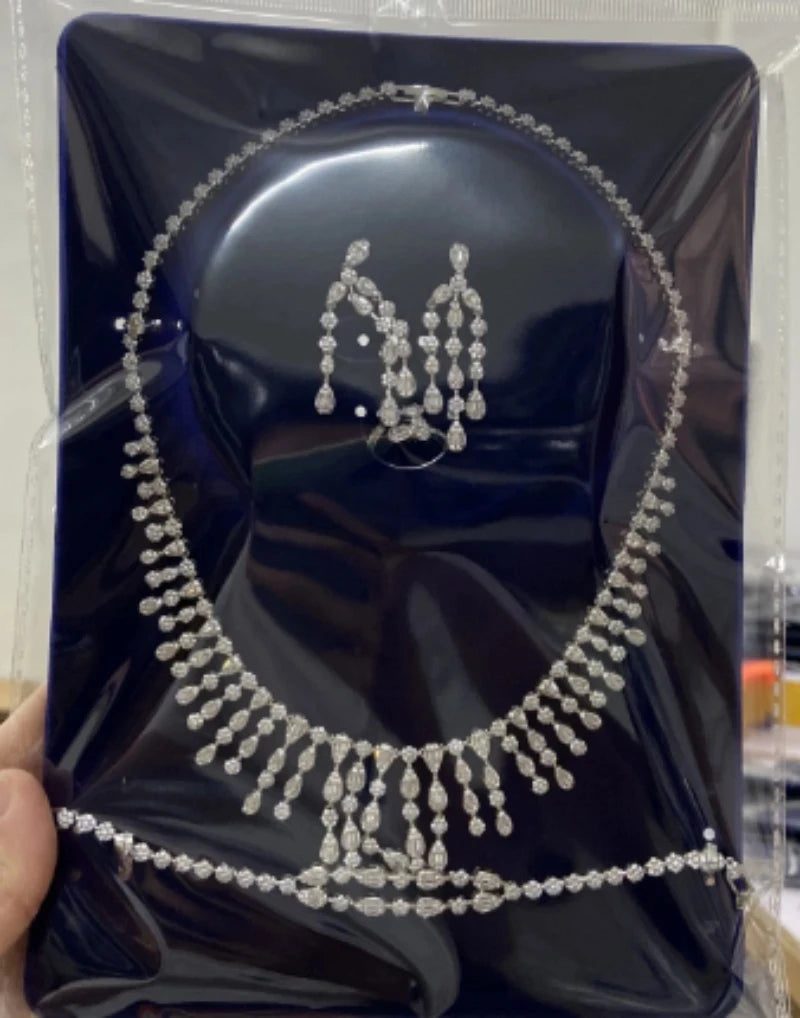 2023 Bridal Wedding Jewelry Set - 4 Pieces