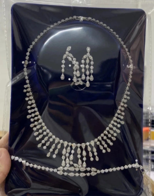 2023 Bridal Wedding Jewelry Set - 4 Pieces