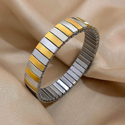 Waterproof Gold Plated Stainless Steel Bracelets