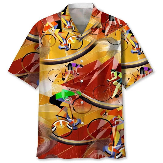 Colorful Tropical Hawaiian Shirt for Men