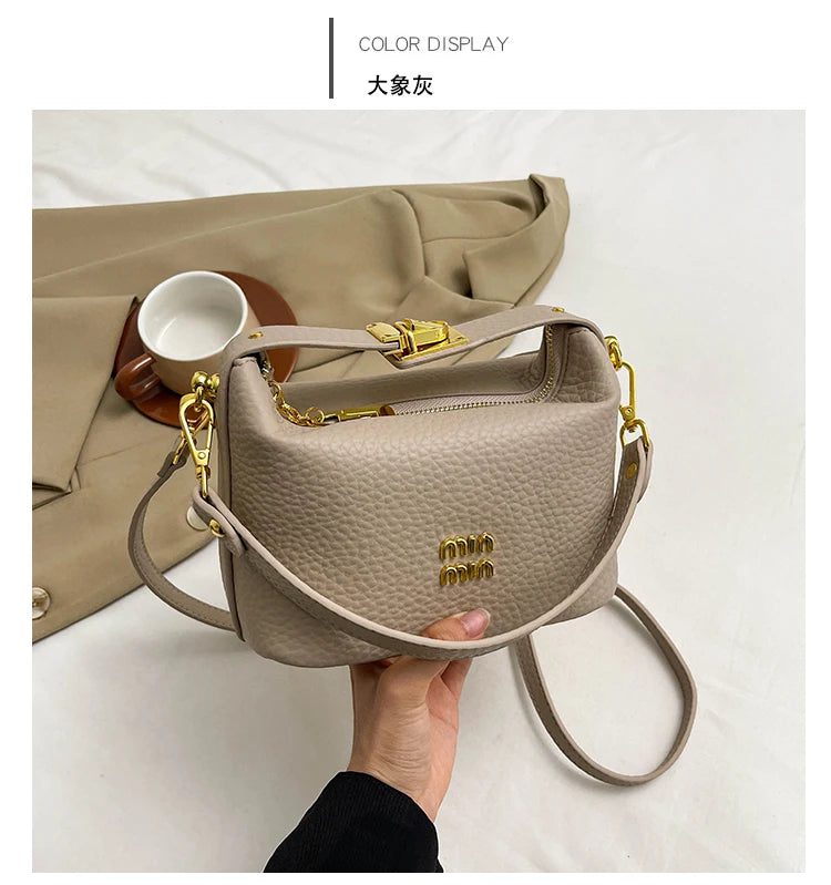 2024 Women's Simple Solid Color Crossbody Bag