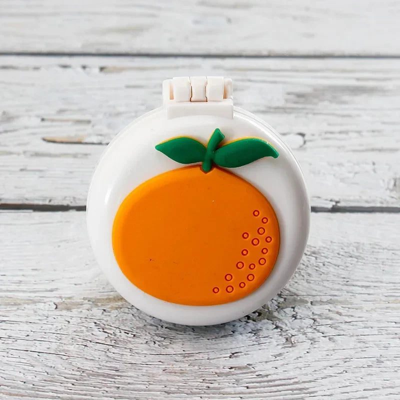 Compact Travel Hair Brush with Mirror