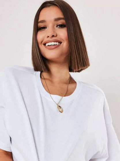 Stylish Cropped Cotton T-Shirts for Women