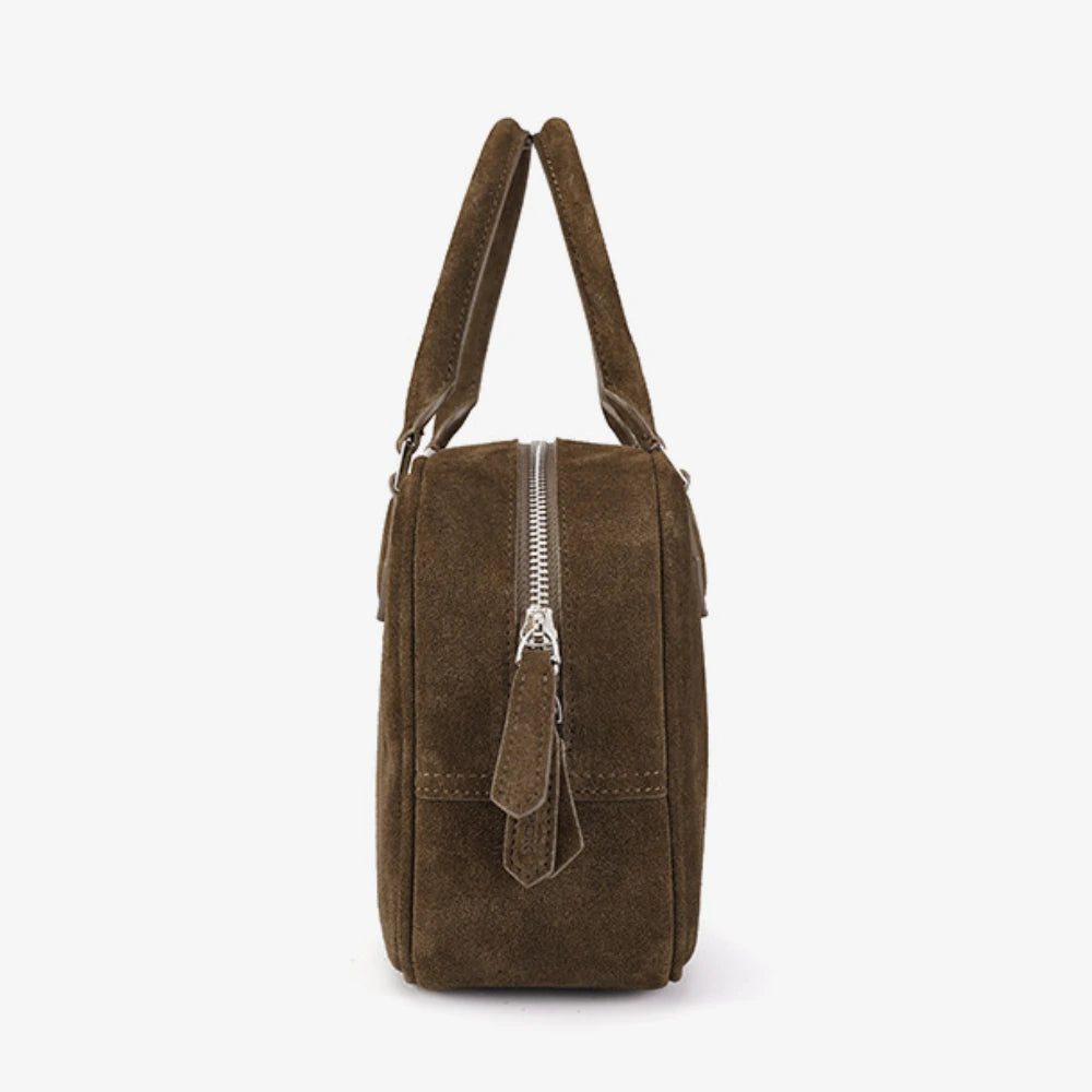 Retro Suede Handbags for Women Fall 2024