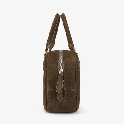 Retro Suede Handbags for Women Fall 2024