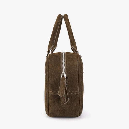 Retro Suede Handbags for Women Fall 2024