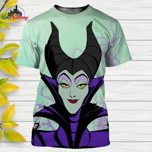 3D Print Maleficent T-Shirt for Men