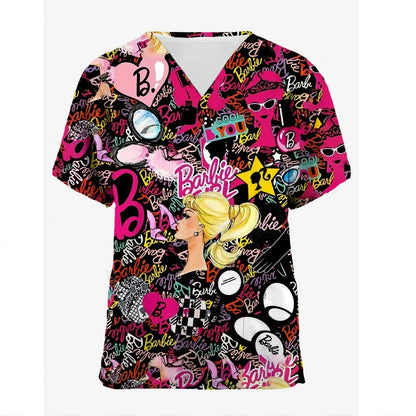 Cartoon Surgical Gowns T-Shirt for Women