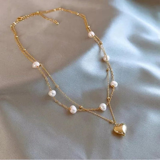 2024 Women's Pearl Choker Necklace Fashion Jewelry